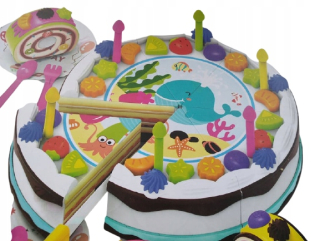 Creative torta pre maľovanie 72 elementov