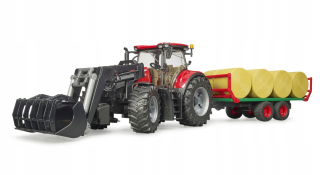 Traktory Case IH Optum s Bruder 03198 prívesom