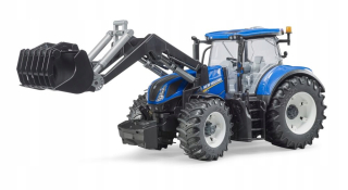 Traktor New Holland T7 s Bruder nakladačom 03121