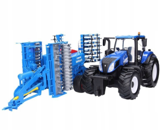 New Holland traktor riadené RC a Bruder agregát