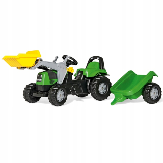 Traktor Rolly hračky deutz-fahr dieťa s prívesom
