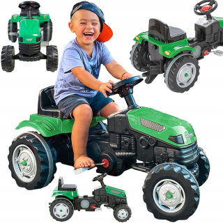 Pedálový traktor veľký traktor xl roh woopie