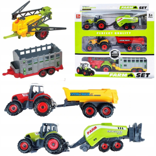 Traktor s prívesom na postrekovače stroje Press