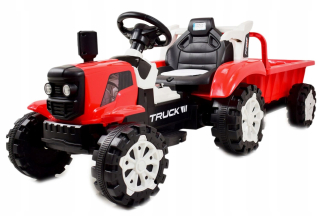 Traktor s prívesom Clother 2 motory žiaria