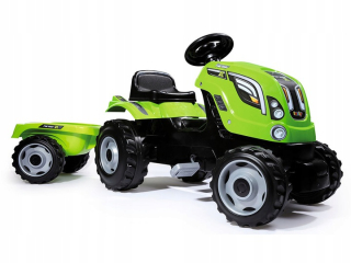 Detský traktor Smoby 710126 zelený