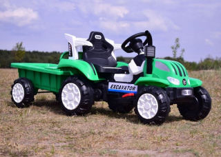 Detský traktor Super-Tys 698-RC Green