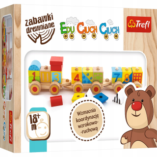 Trefl Edu Ciuch Ciuch Drevený vlak 60642