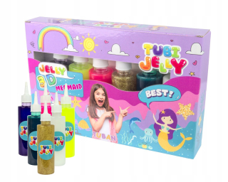 Tuban Tubi Jelly 6 farieb: aqua gel Mermaid