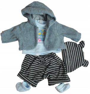 DOLL kostým pre Bobas Rompers 45cm BODY