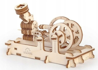 UGEARS Drevené 3D model parný stroj stroj