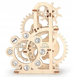 Ugears Drevené Model Puzzle 3D dynamometri