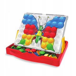 Mosaické tlačidlá s puzzle stojan