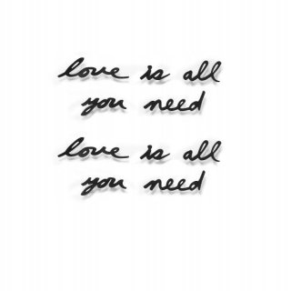 Samolepky do detskej izby - Umbra Wall Decoration Mantra Love