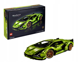 Stavebnica - Jedinečné Lego Technic Lamborghini Sian FKP37 3696pcs
