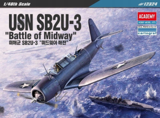 USN SB2U-3 Zdobené Battle Midway