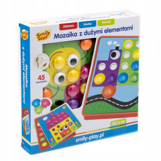 Puzzle. Gziczkowa mozaika. Hra Smile. SP82930