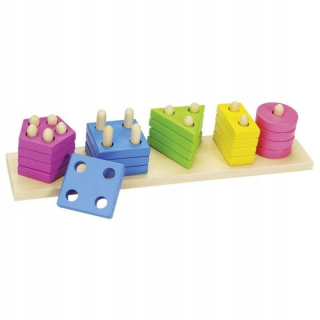 Placil Puzzle Sorter tvary a farby
