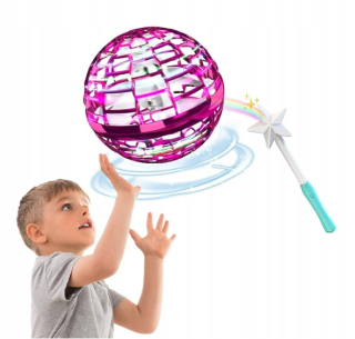 Vylepšená hračka Flynova-Pro Flying Ball -Pink