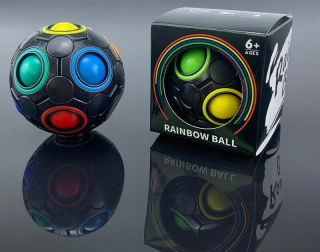 Aktualizované Gyro Rainbow Ball Magic Cube 12 Hole DECO