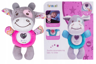 Tabuľka s hudbou cuddly maskot