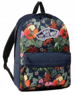 Školská taška, batoh - Vans School Batchpack v kvety pre ženy