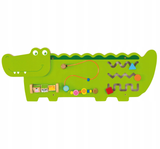 Viga Big drevené Manipulatívne Crocodile