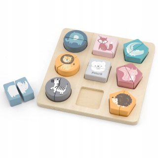 VIGA Tvary puzzle PUZZLE Polárne zvieratkáB