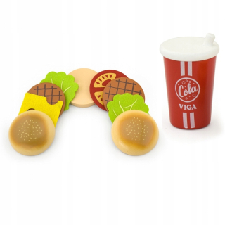 VIGA set hamburger a cola
