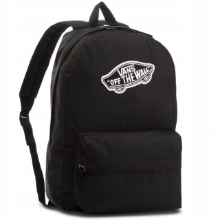 Školský batoh - Vans Black School Backpack Realm Batoh Original
