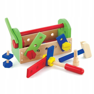Viga drevená krabička s vankúšikmi const Tools