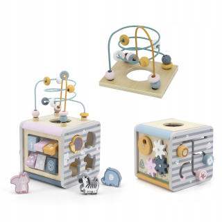 VIGA POLARB AKTIVITY BOX DREVENÁ CUBE 5IN1