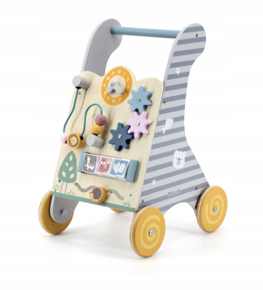 Viga Polarb Drevená Pusher Educational Walker
