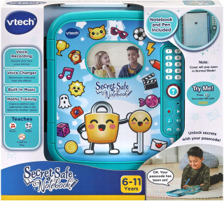 VTECH Safe Secret Notebook - Modrá