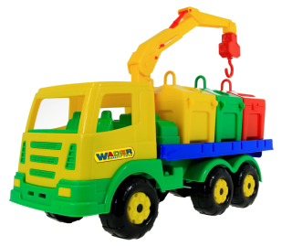 Autožeriav na smetiarske auto WADER + podložky