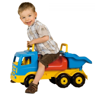WADER Truck Ride Pusher Veľký XXL sklápač