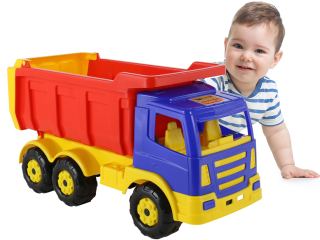 Wader Veľký Truck TIR Tipper XXL Gigant 6607