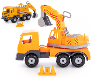 Wader Big Car Rýpadlo Truck Rameno 360st