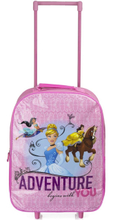 Detský kufor - Kufr na kolesá taška pre deti princezná