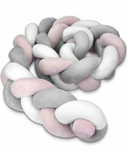 Chránič do detskej postielky - Skupina pre posteľ, Pink Boped Protector 200 cm