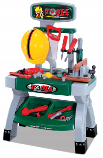 Detská dielňa DIY prilba nástroje