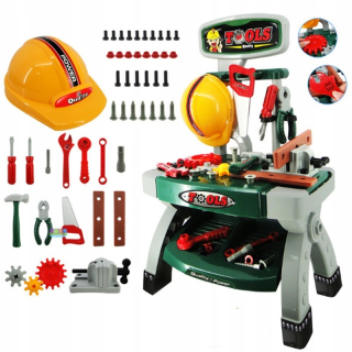 DIY workshop + nástroje + detská prilba