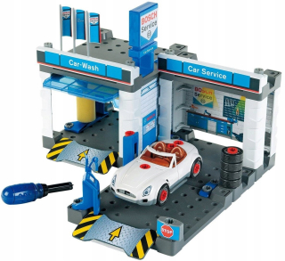 Auto dielňa umývanie auta garáž auto bosch