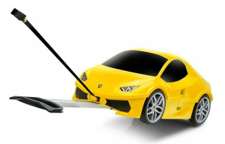 Detský kufor - Welly Rusaz Lamborghini Huračná kufor Žltá