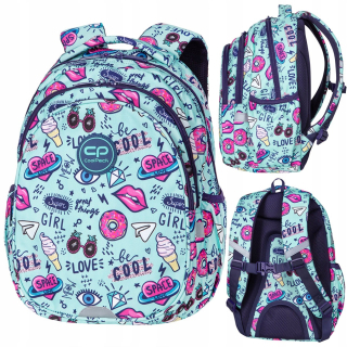 Školský batoh - Coolpack Mint Doddles Jerry batoh
