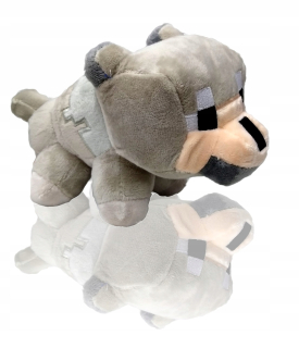 Minecraft - Vlk Minecraft plyšový maskot