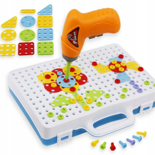 Skrutkovač a skrutkovacích podložky Set 151 ELEM