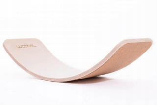 Wobbel Balancing Board s horčičným filemom