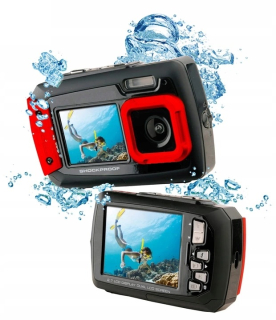 Vodotesný digitálny fotoaparát LCD 14Mpx 2x + ZADARMO