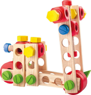 WOODYLAND BLOCKS stavebnice 100 El