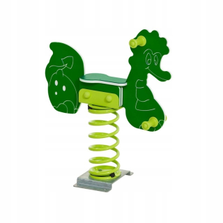 WOOPIE Spring Spring Rocker SMOK HDPE Green
